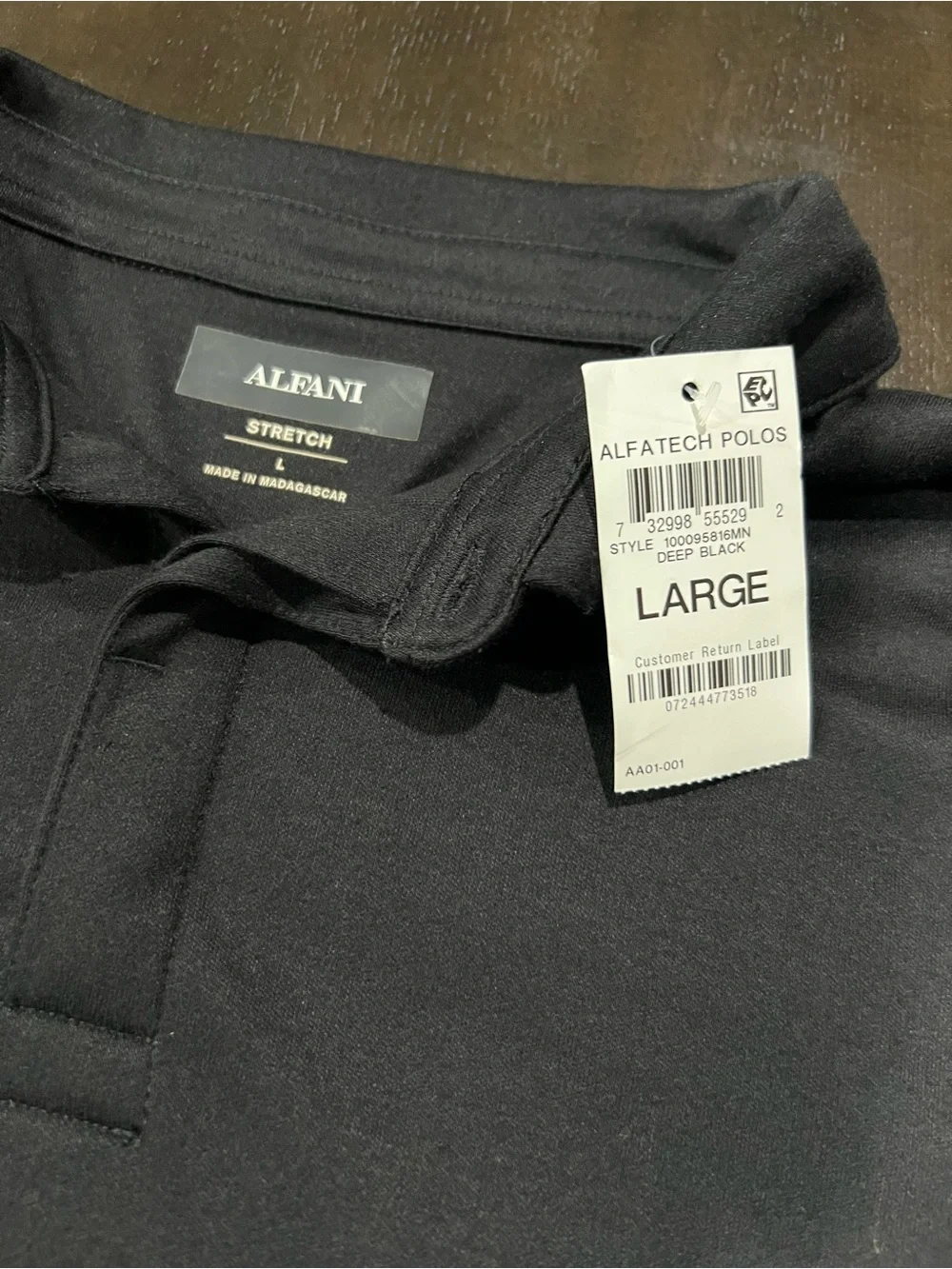 Alfani men black